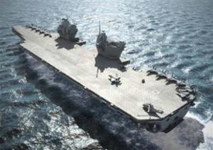 UK aircraft carrier contracts signed